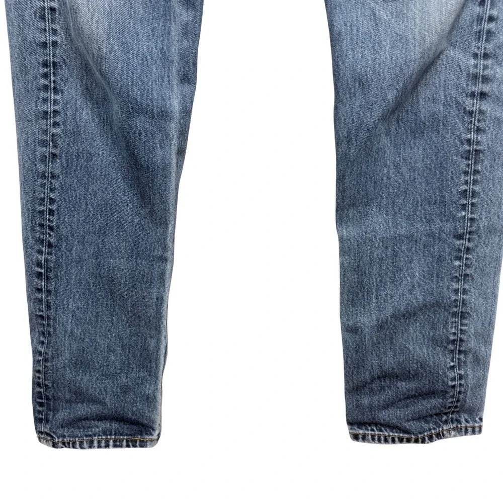 Levis 505 Regular Fit‎ Straight Leg Blue Denim Jeans Mens 33x36 Medium Wash